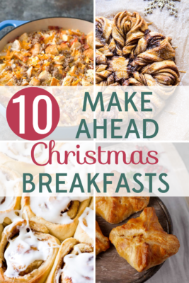 Christmas morning should be family time! With these make ahead Christmas breakfast recipes, you can still have a delicious meal.