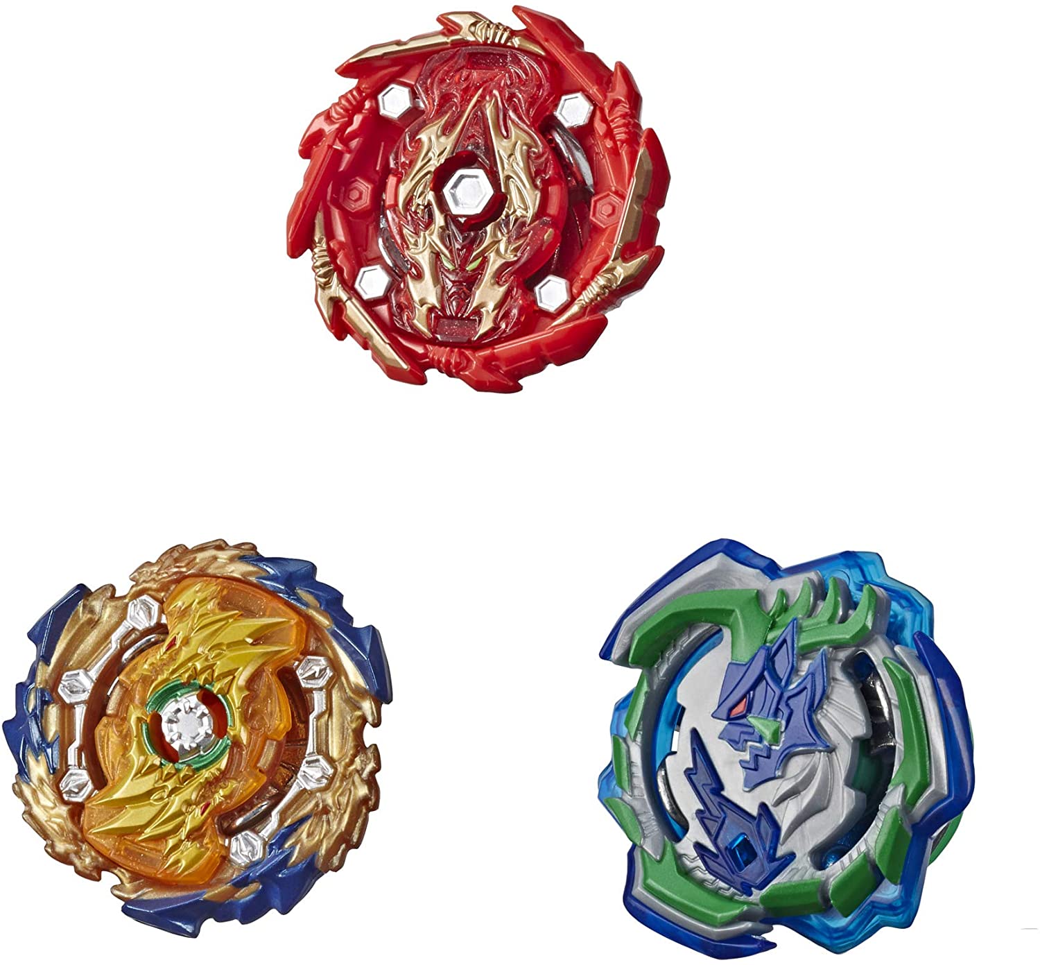 BEYBLADE Burst Rise Hypersphere Battle Hunters 3-Pack — Wizard Fafnir ...