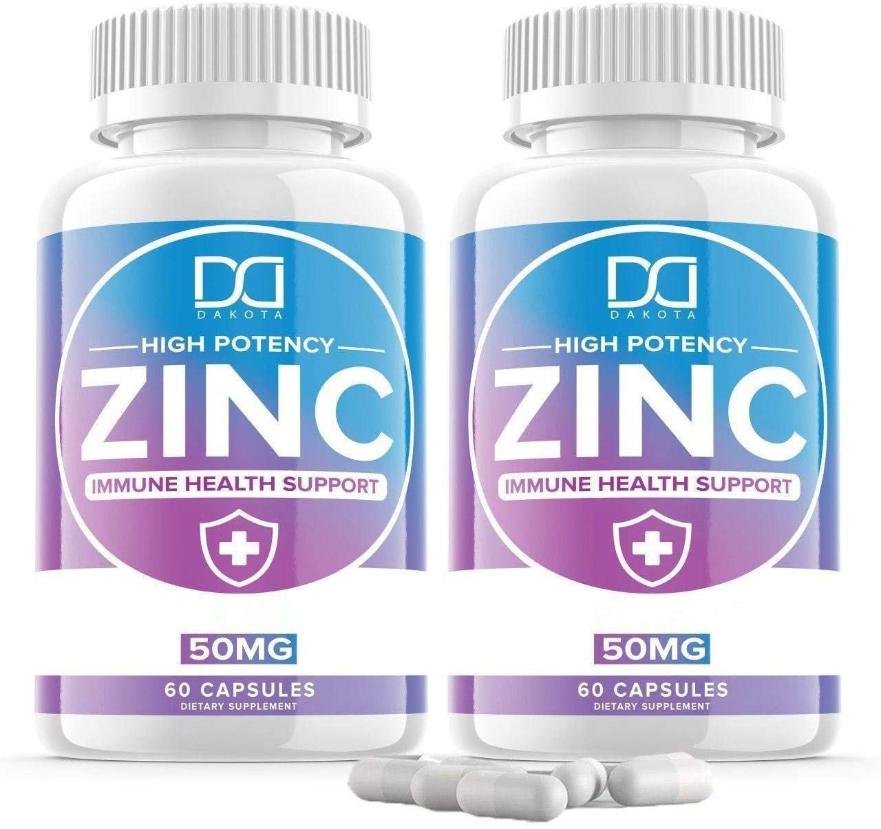 Zinc Picolinate 50mg Vitamin Supplements for Adults Kids for Immune