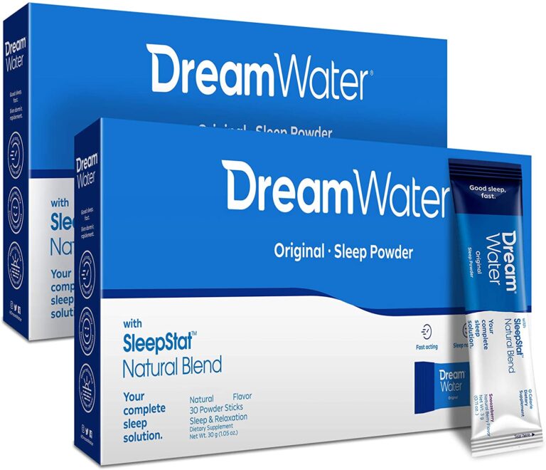 Dream Water Sleep Aid, Powder; GABA, MELATONIN, 5HTP, Snoozeberry, 60