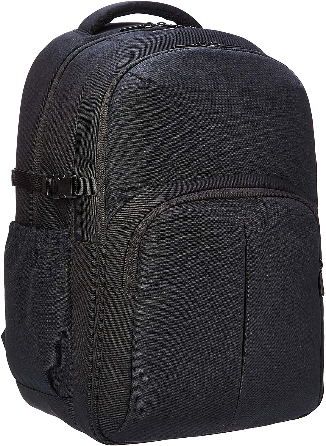 black backpack laptop sleeve