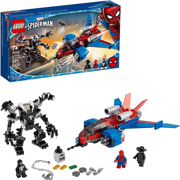 spider man jet vs venom