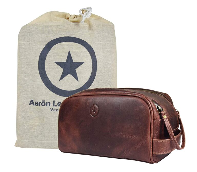 aaron leather goods