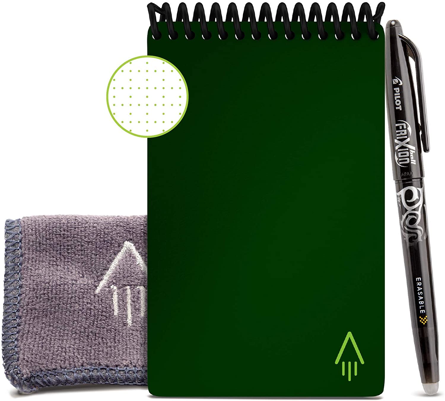 Rocketbook Smart Reusable Notebook - Dot-Grid Eco-Friendly Notebook