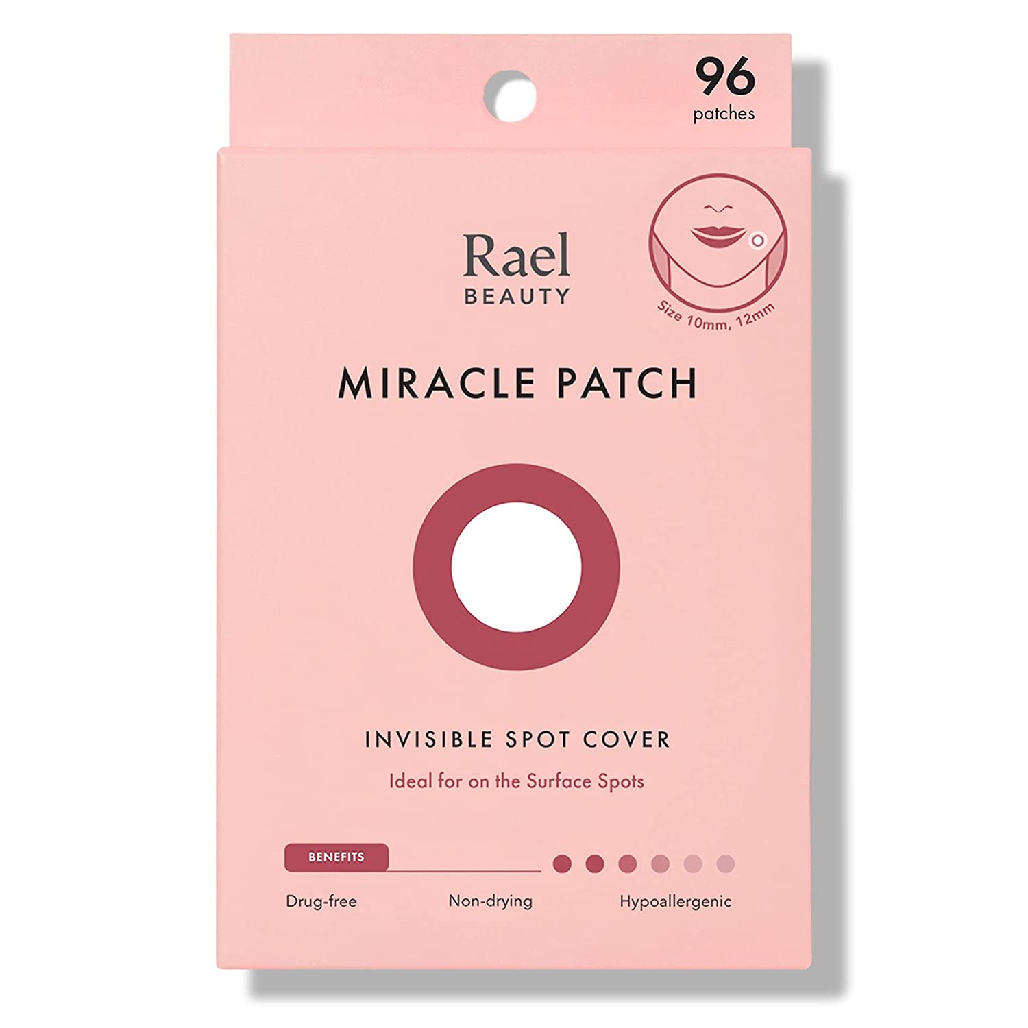 Rael Acne Pimple Healing Patch – Absorbing Cover, Invisible, Blemish ...