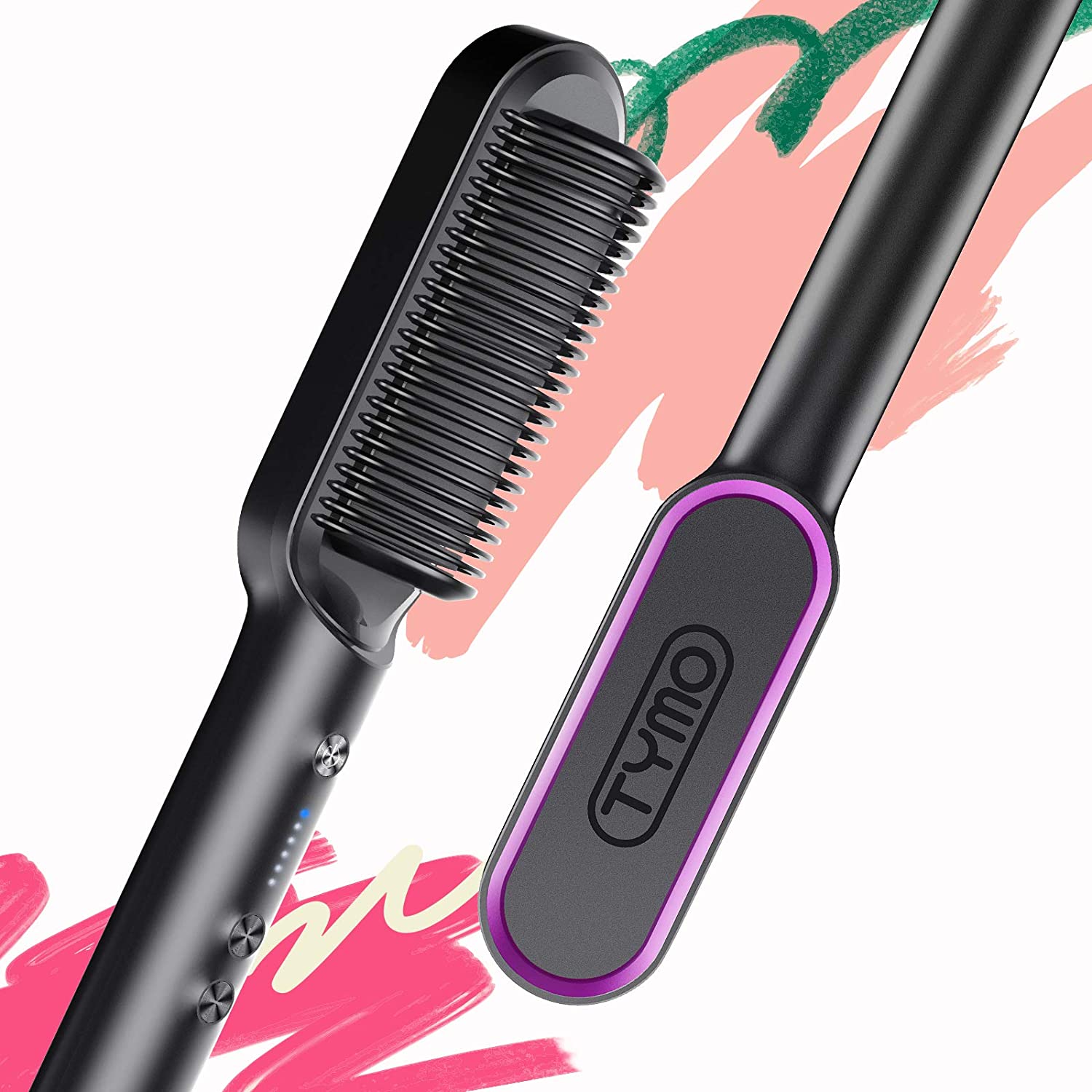 Up To 20 Off TYMO Hair Straightener Brush   Brush 