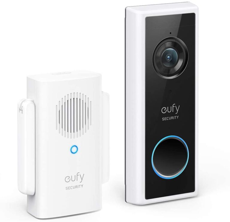 eufy Security, Video Doorbell (BatteryPowered) with Chime, 1080p, 120