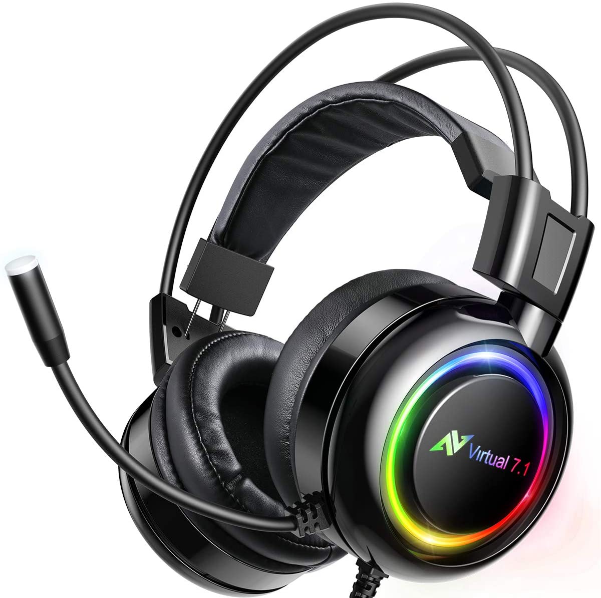 ABKONCORE Gaming Headset with Noise Canceling Mic Only 16.99
