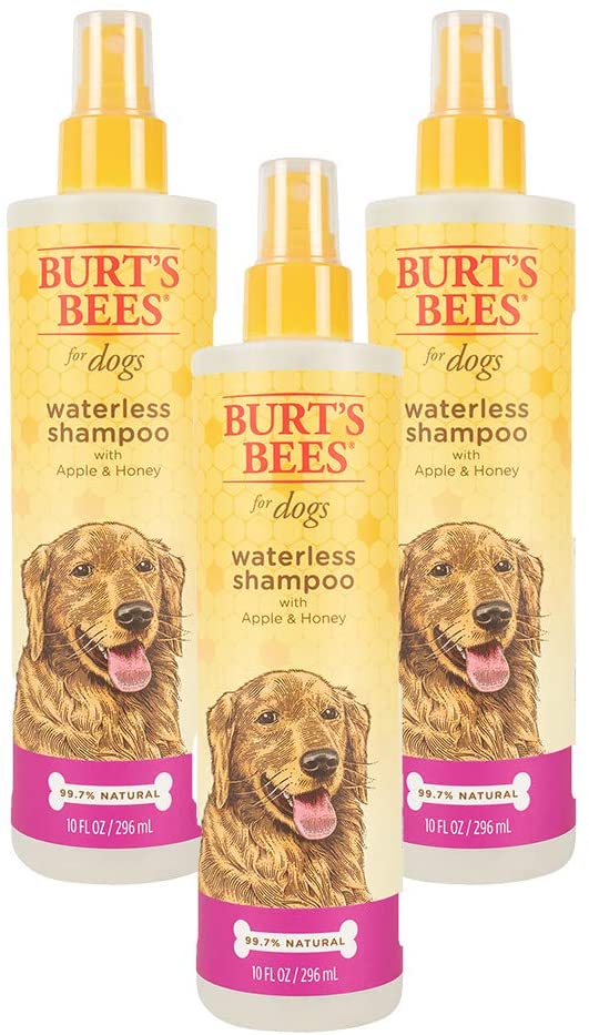 Burt's Bees for Dogs Natural Waterless Shampoo Spray for Dogs, Apple