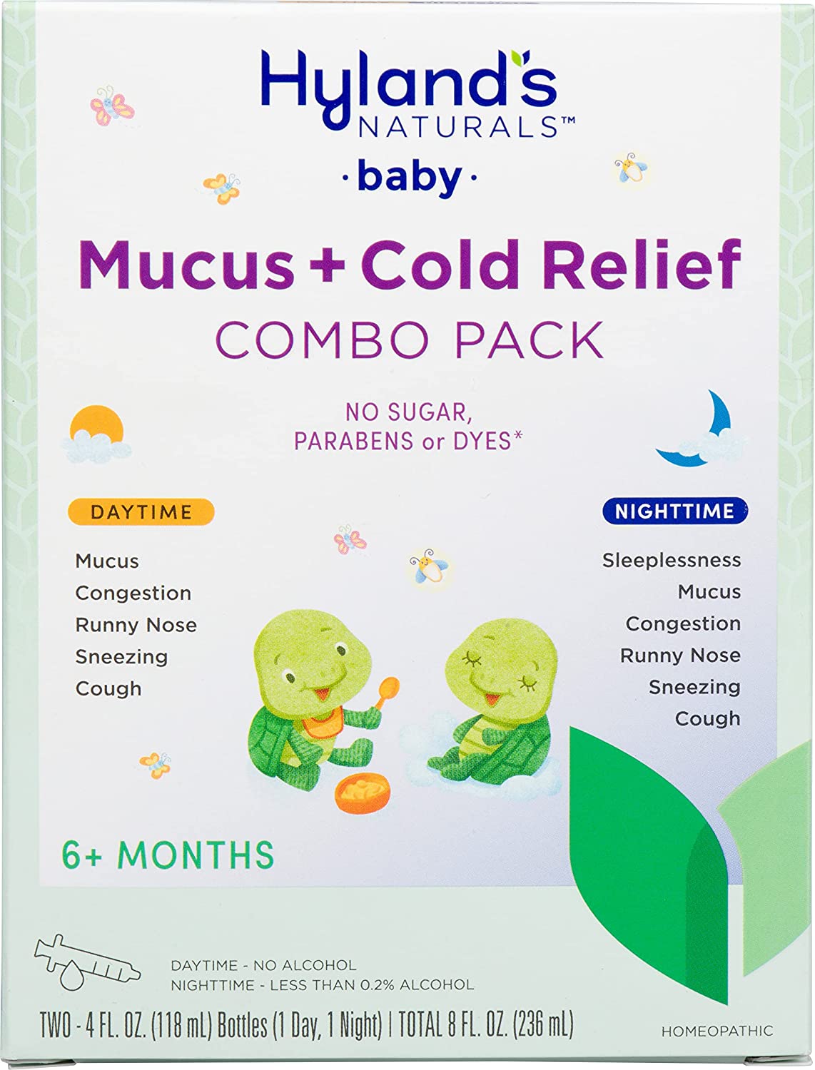 Infant and Baby Cold Medicine, Hyland's Baby Mucus + Cold Relief, Day