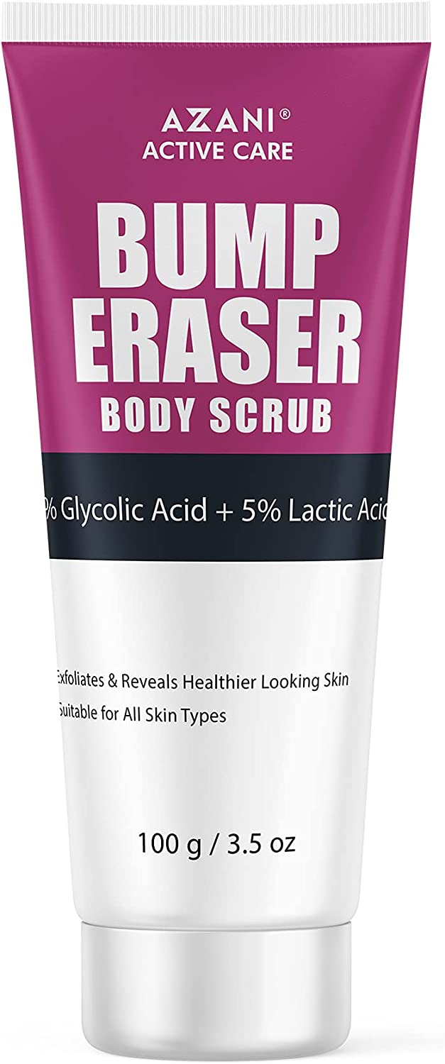 Azani Bump Eraser Body Scrub 5 Glycolic Acid + 5 Lactic Acid