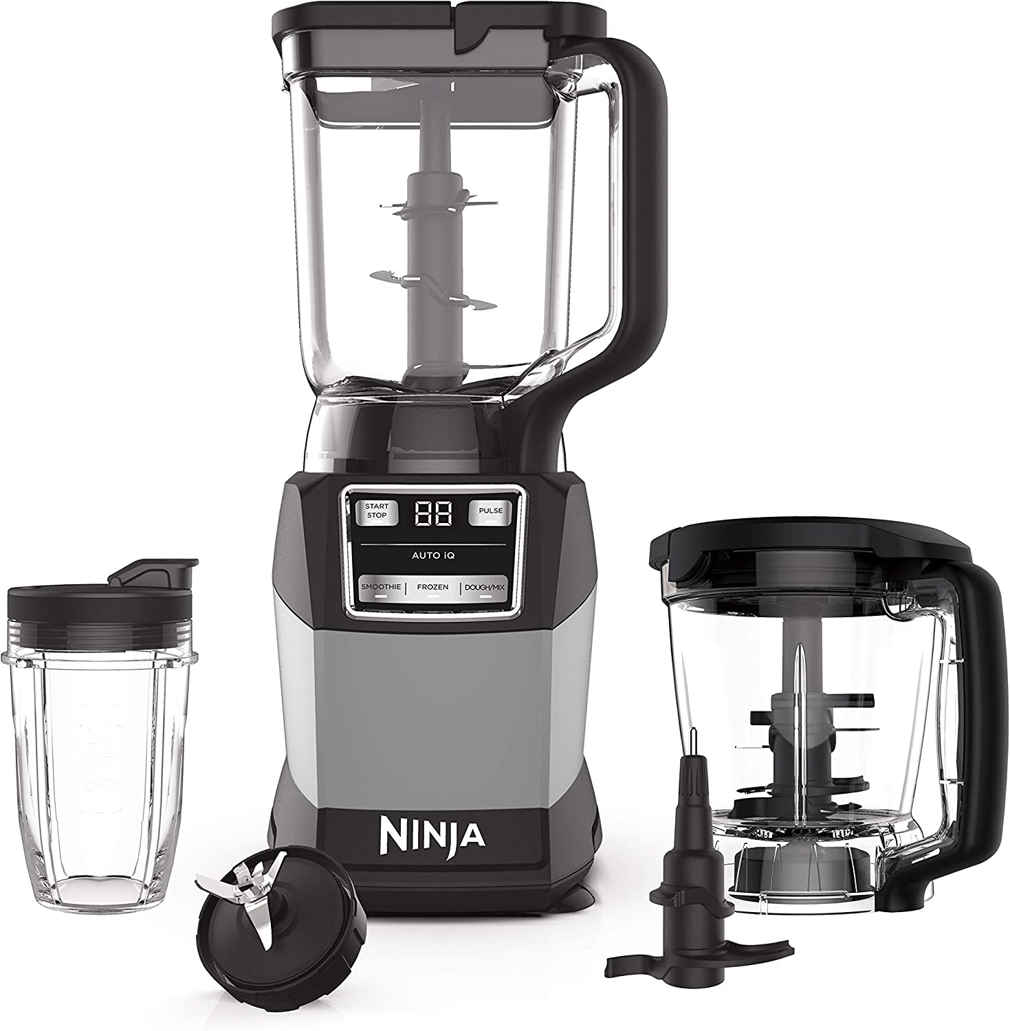 Ninja AMZ493BRN Compact Kitchen System 1200W 3 Functions For   Ninja 