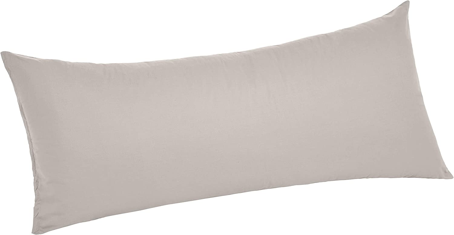 Amazon Basics UltraSoft Cotton Pillow Case Body Pillow Only 3.60