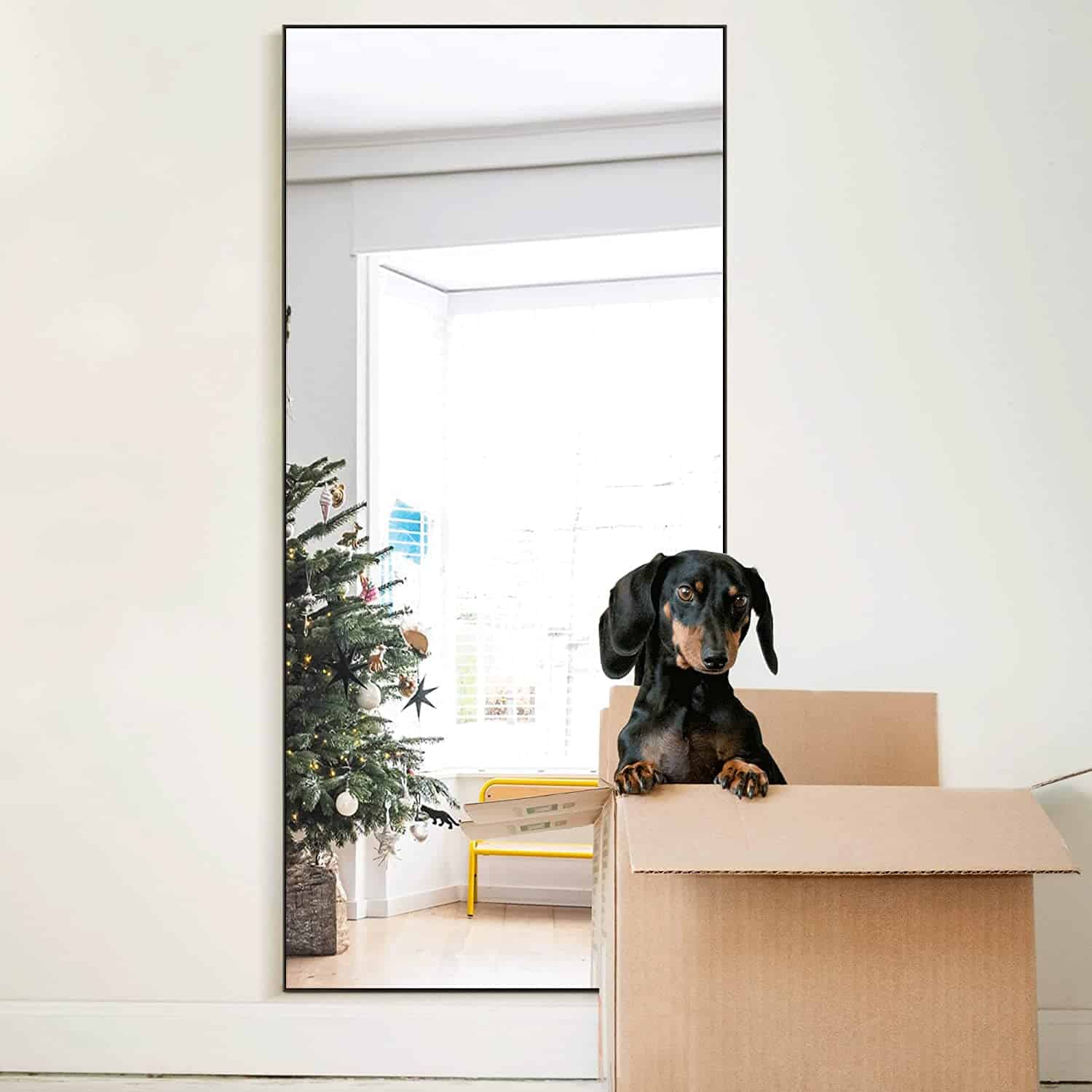 KIAYACI Oversized Full Length Mirror Floor Wall Mirror Leaning Large