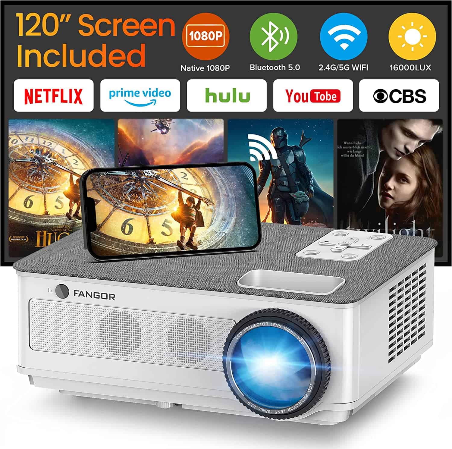 Save on Projectors and digital picture frames from FANGOR and BIGASUO