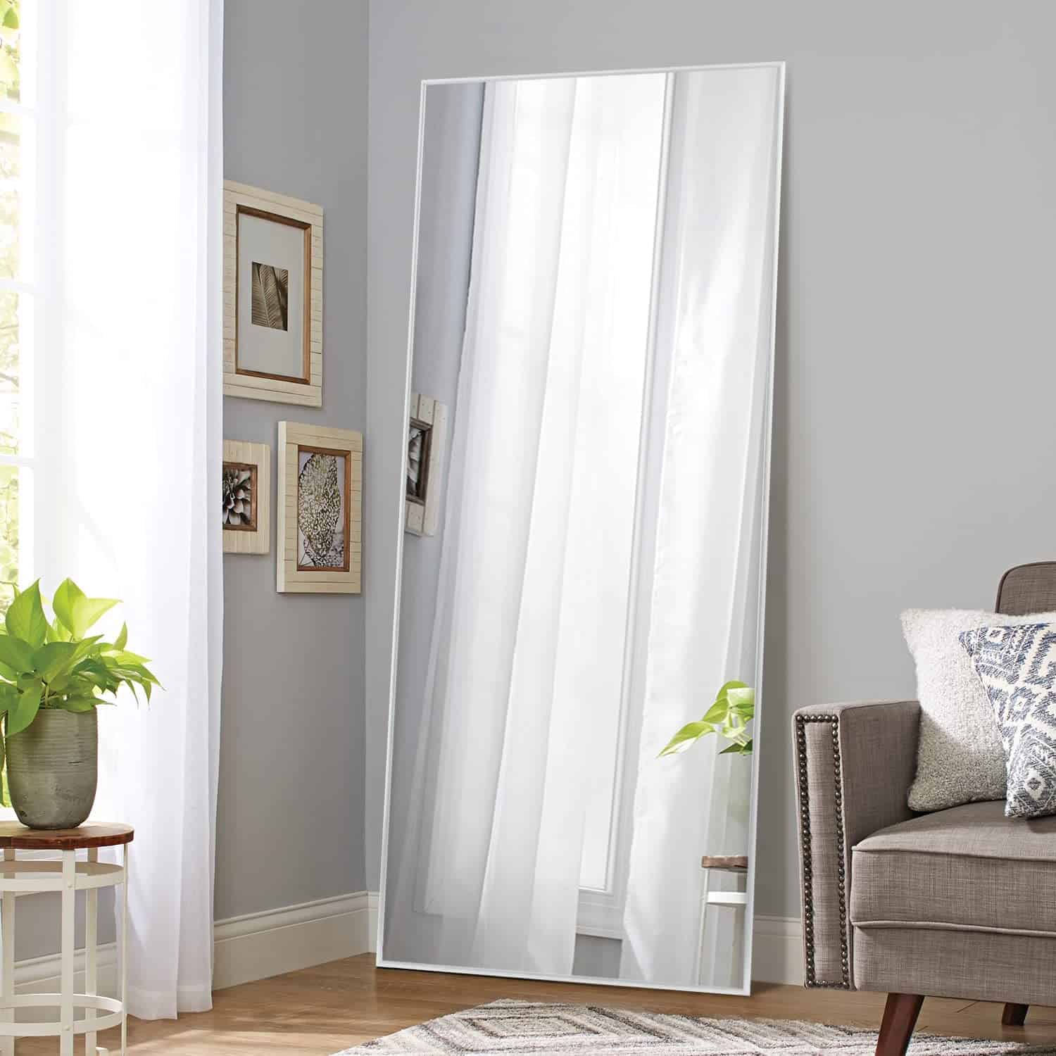 NeuType Full Length Mirror Floor Mirror Dressing Mirror Home Gym Mirror