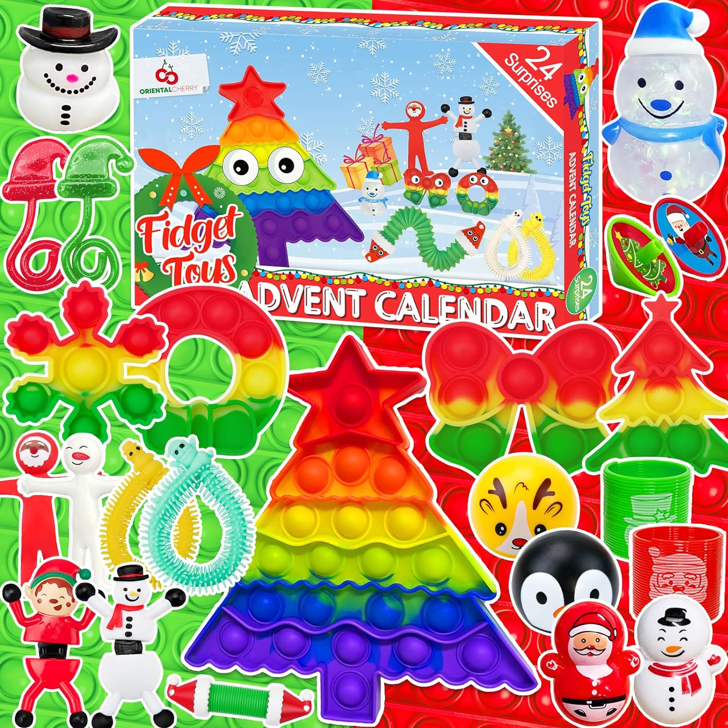 Advent Calendar 2023 24 Days of Fidget Toys Only 16.09