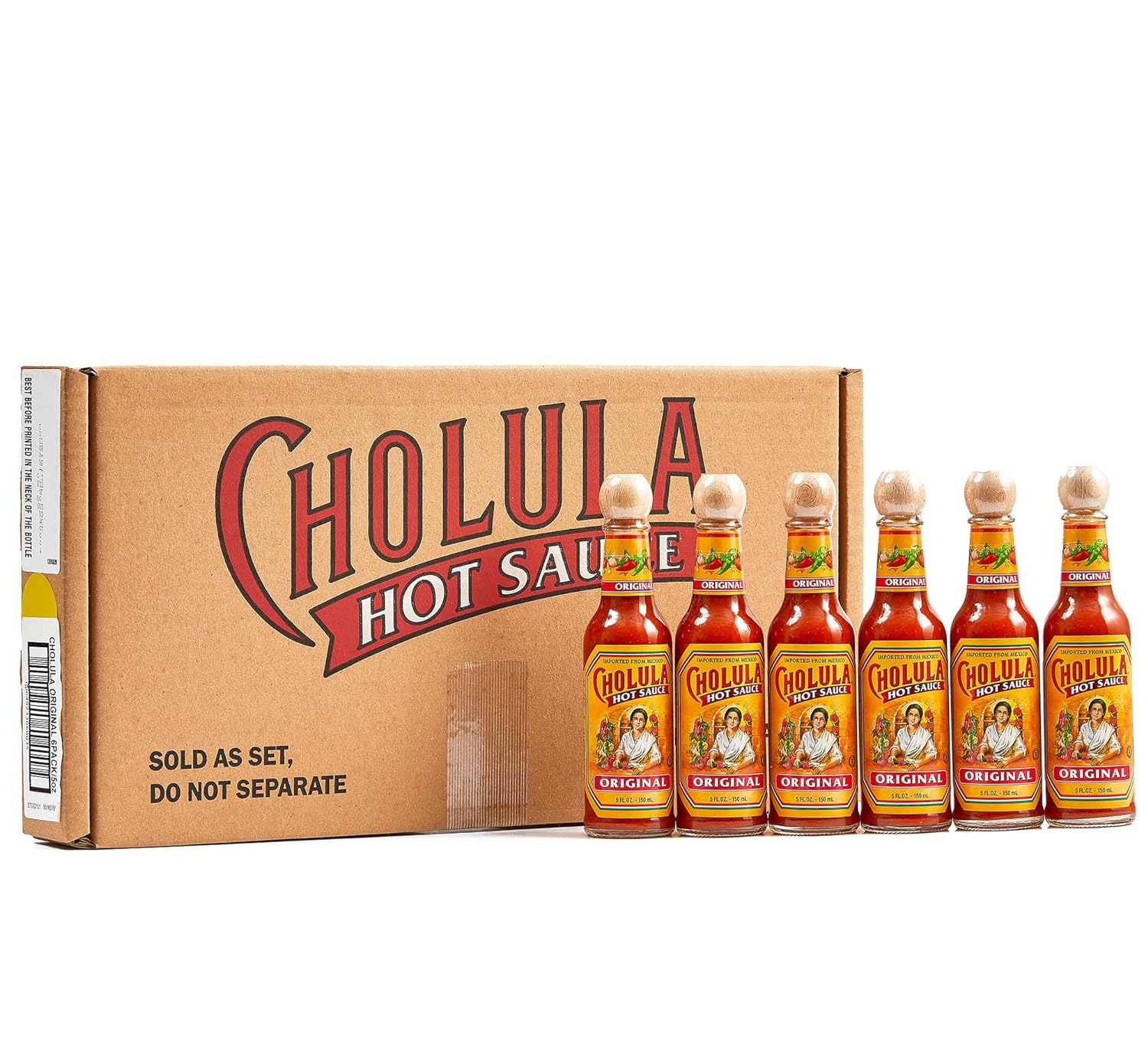 Cholula Hot Sauce 5 fl oz Variety Pack, 6 count Only 19.45