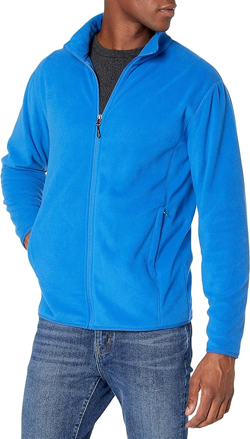 Amazon Essentials Men's Full-Zip Fleece Jacket Only $8.90