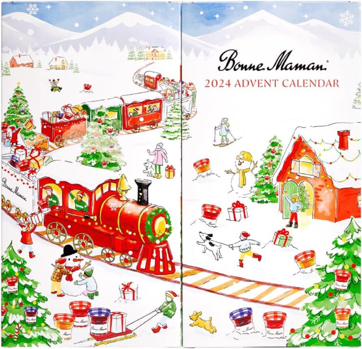 Bonne Maman 2024 Limited Edition Advent Calendar, 24 Mini Spreads 44.99