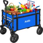 Antifir Collapsible Folding Utility Wagon Cart Only $35.99