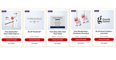 Saturday Freebies – Freebies for Target Circle 360 Members