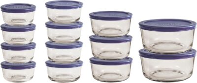 Anchor Hocking 26 Piece Glass Storage Containers with Lids Only $23.88