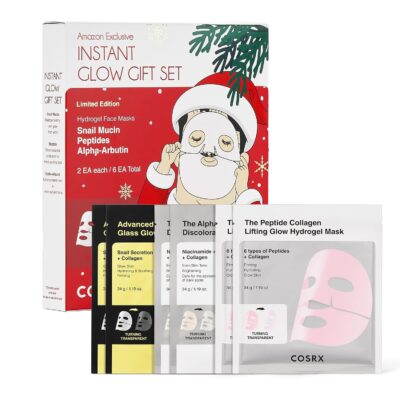 COSRX Glow-Boosting Face Mask Limited Holiday Gift Set Only $25