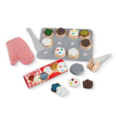 Melissa & Doug Slice and Bake Cookies Wooden Play Food Set Only $13.99