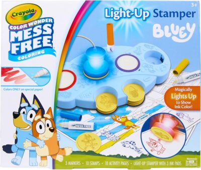 Crayola Magic Light Up Bluey Stamper Art Set Only $13.99