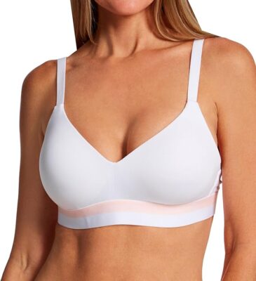 Hanes Womens Push-up T-Shirt Wireless Bra Only $8.52