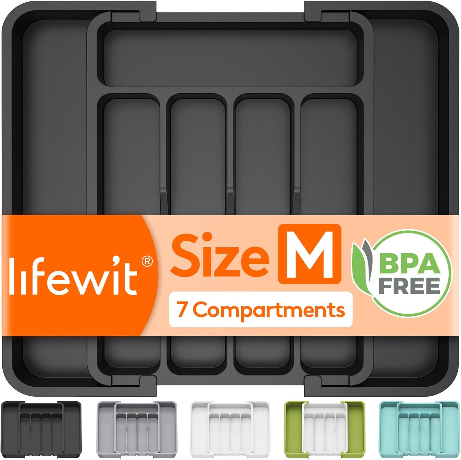 Lifewit Lifewit Expandable Silverware Drawer Organizer Only $2.99