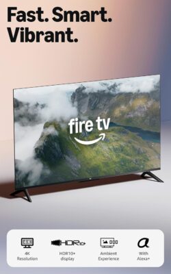 Amazon Fire TV 55″ 4-Series Only $279.99