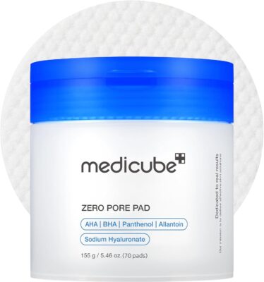 medicube Zero Pore Toner Pad 2.0, 70 Count Only $14.36
