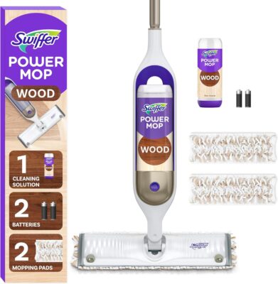 Swiffer Power Mop Wood Floor Cleaner Only $13.97