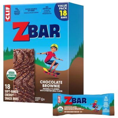 Clif Zbar – Chocolate Brownie (18 Pack) Only $9.29