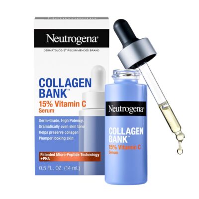 Neutrogena Collagen Bank 15% Vitamin C Face Serum Only $11.28
