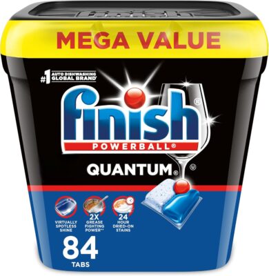 Finish Quantum Dishwasher Pods, 84 Ct Only $13.65