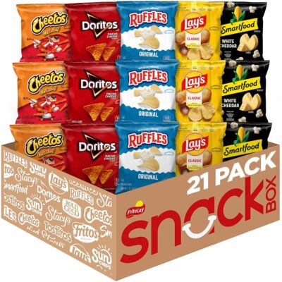 Frito-Lay Classic Mix Variety Pack, Single Serve Snack Bags (Pack of 21) Only $10.63