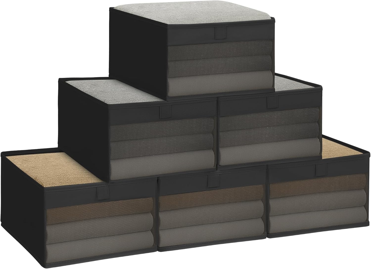 STORAGE MANIAC 6 Pack Storage Bins Only $9.99