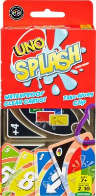 UNO Splash Card Game with Waterproof Card Only $6.49