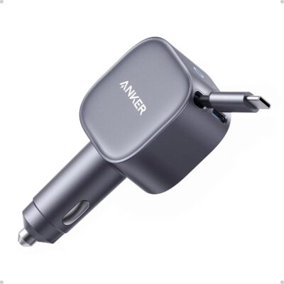 Anker Retractable USB-C Car Charger Only $19.99