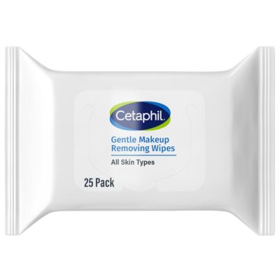 Cetaphil Gentle Makeup Removing Face Wipes, 25 Ct Only $2.31