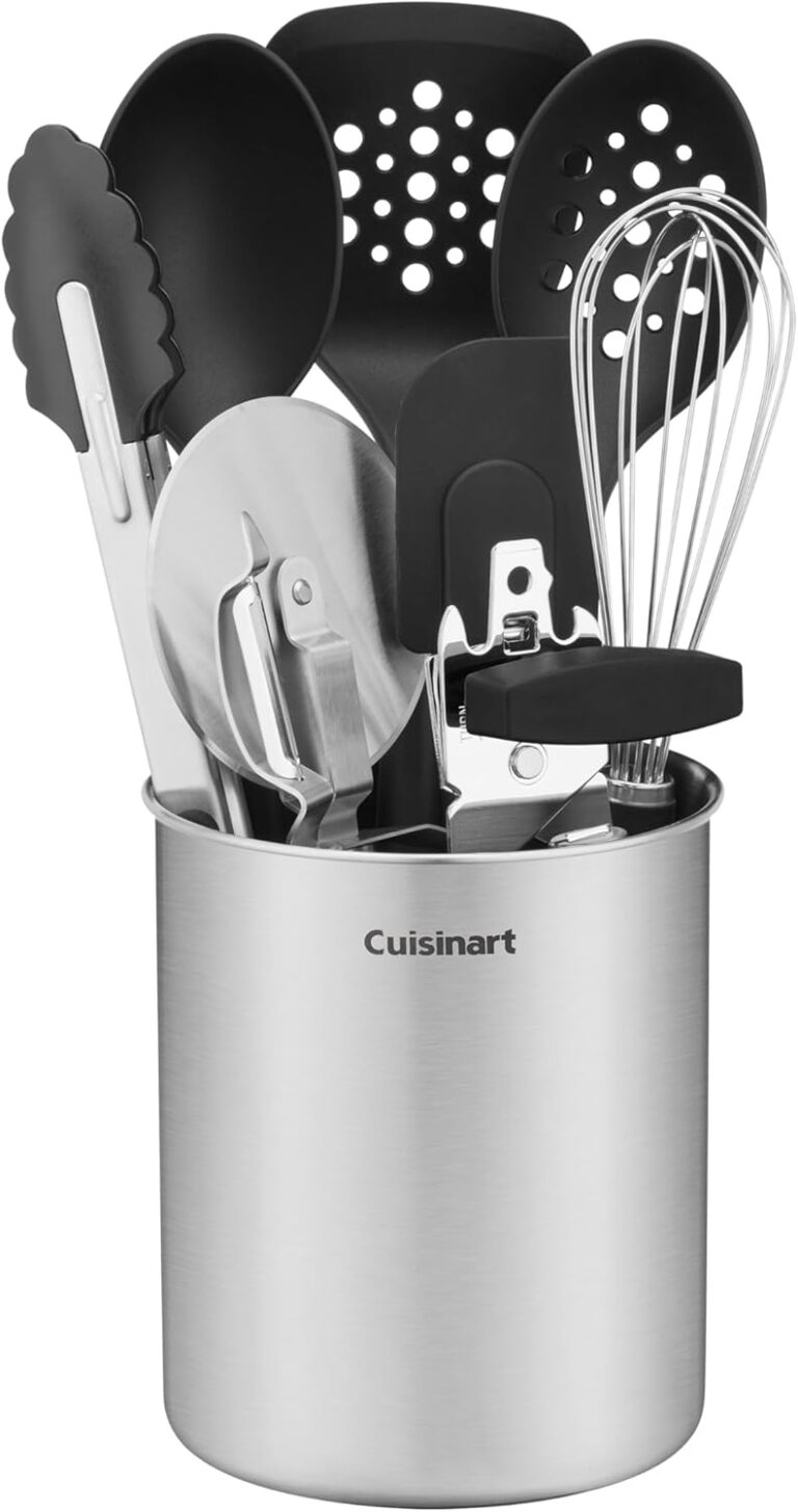 Cuisinart 10-Piece Primary Tool & Gadget Set with Stainless Steel Crock ...