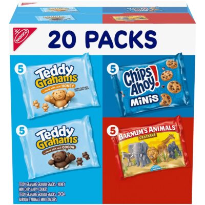 Nabisco Fun Shapes Variety Pack, 20 Snack Packs Only $6.41