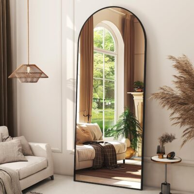 XRAMFY 56″x21″ Arched Full Length Mirror Only $37.99